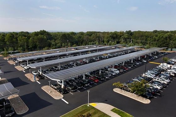 Los 6063 paneles fotovoltaicos de T5 picovoltio para los Carports solares comerciales