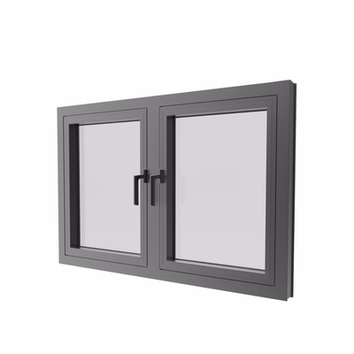 El marco expuesto UPVC que deslizaba el doble de Windows esmaltó el marco de aluminio Windows