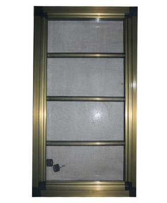 Ventana de pantalla de aluminio de desplazamiento invisible para el mosquito anti del niño