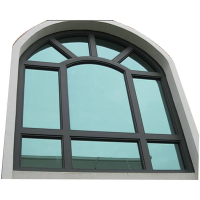 Aislamiento sano moderado doble de aluminio PVDF decorativo de la ventana de cristal