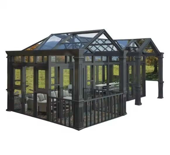 Crear un espacio al aire libre impresionante con una casa de cristal de aluminio a prueba de agua