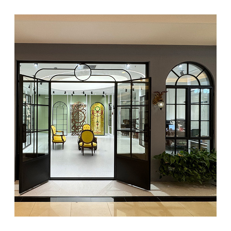 Ventanas y puertas modernas de acero retro con instalación sencilla / aislamiento acústico impresionante