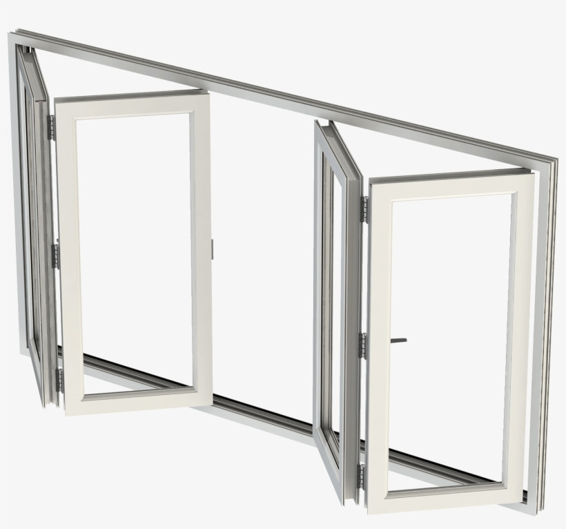 El vidrio exterior de la aleación de aluminio de la fachada que doblaba Windows plegable y las puertas expusieron el marco